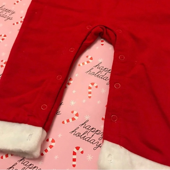 Baby Santa Outfit Onesie 6 - 9 / newborn / 0 - 3 Months Christmas - Picture 4 of 11